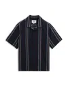 Wax London Didcot Short Sleeve Shirt In Black