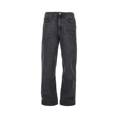 Wax London 'felix' Loose Fit Jeans In Black