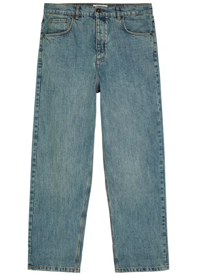 Wax London Felix Loose Straight-leg Jeans In Blue