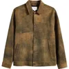 Wax London Fen Suede Jacket In Vintage Brown