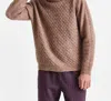 Wax London Grove Crew Pullover York Knit In Natural