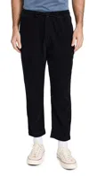 WAX LONDON KURT PULL ON CORDUROY TROUSERS NAVY