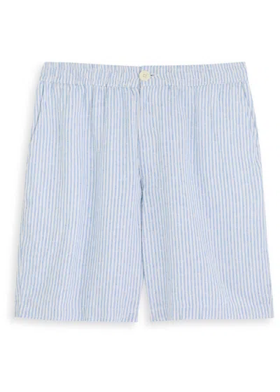 Wax London Kurt Striped Woven Shorts In Multi