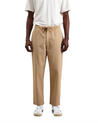 Wax London Kurt Trousers In Beige In Brown