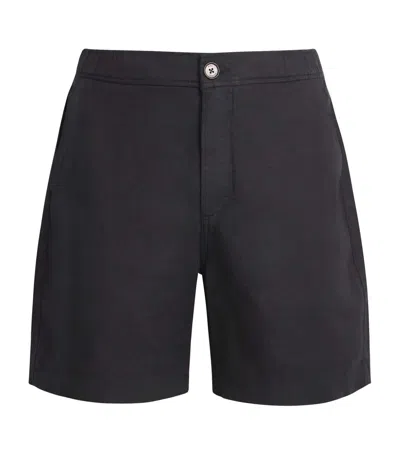 Wax London Linen Kirt Shorts In Black