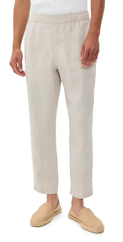Wax London Linen Kurt Trousers Beige