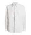 Wax London Linen Relaxed Shirt In White