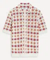 Wax London Porto Short Sleeve Cotton Blend Button-up Shirt