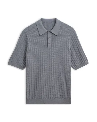 Wax London Naples Cotton & Cashmere Polo Shirt In Multi