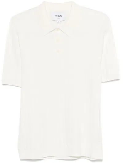 Wax London Naples Polo Shirt In White