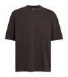 Wax London Organic Cotton Oversized Milton T-shirt In Brown
