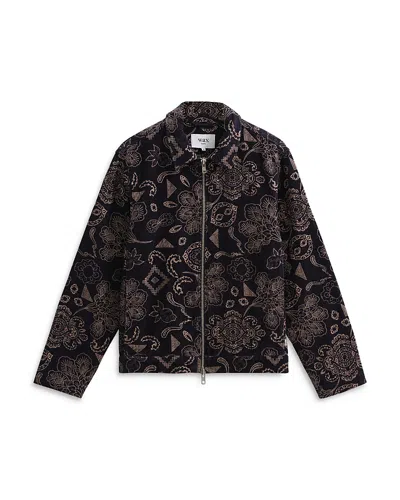 Wax London Park Jacket In Midnight