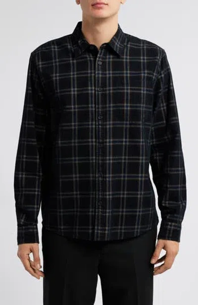 Wax London Shelly Button-up Shirt In Black