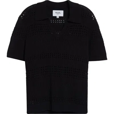 Wax London Siena Polo In Black