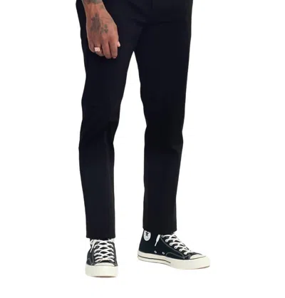 Wax London Skye Cotton Twill Trouser In Black