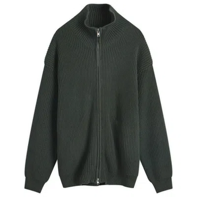 WAX LONDON WAX LONDON TEXTURED RIBBED CARDIGAN WITH HIGH COLLAR