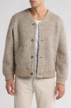 WAX LONDON WAX LONDON TOR WOOL BELNE CHENILLE CARDIGAN