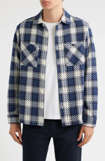 Wax London Whiting Curzon Plaid Overshirt In Multi