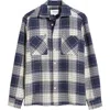 Wax London Whiting Marine Beatnik Button-up Overshirt