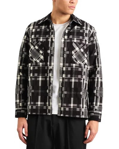 Wax London Whiting Overshirt In Black