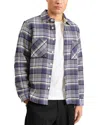 Wax London Whiting Overshirt In Multi