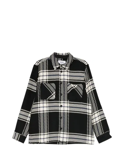 Wax London Whiting Overshirt In Multi