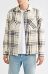 Wax London Whiting Welbury Plaid Overshirt In Multi