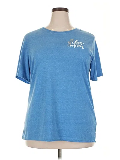 Pre-owned Way To Celebrate! Active T-shirt In Blue
