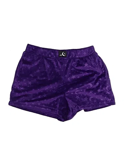 Pre-owned Way To Celebrate! Athletic Shorts In Purple