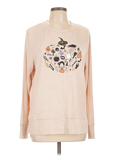 Pre-owned Way To Celebrate! Pullover Sweater In Brown