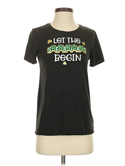 Pre-owned Way To Celebrate! Short Sleeve T-shirt In Black