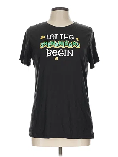 Pre-owned Way To Celebrate! Short Sleeve T-shirt In Black