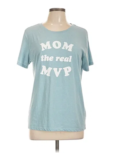 Pre-owned Way To Celebrate! Short Sleeve T-shirt In Blue