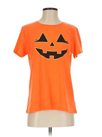Pre-owned Way To Celebrate! Short Sleeve T-shirt In Orange