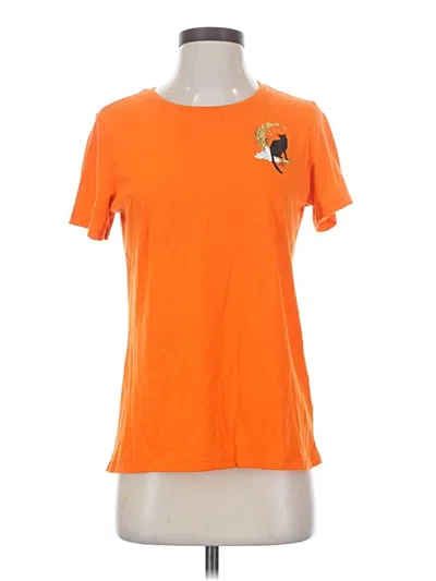 Pre-owned Way To Celebrate! Short Sleeve T-shirt In Orange