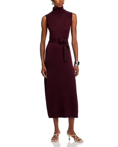 Wayf Arabella Sweater Dress In Brown