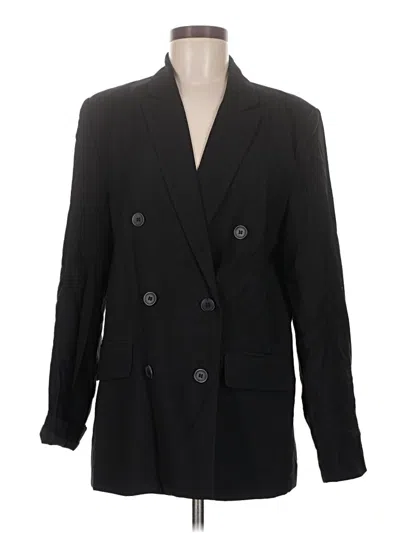 Pre-owned Wayf Blazer Jacket In Black