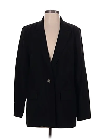 Pre-owned Wayf Blazer Jacket In Black
