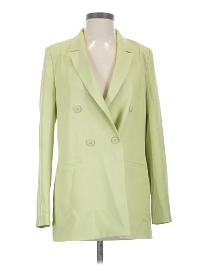Pre-owned Wayf Blazer Jacket In Green