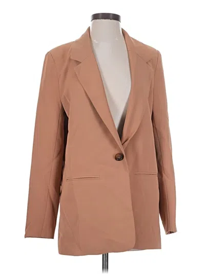 Pre-owned Wayf Blazer Jacket In Tan