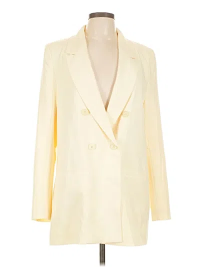 Pre-owned Wayf Blazer Jacket In Yellow