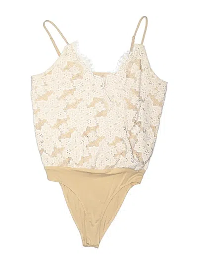 Pre-owned Wayf Bodysuit In Ivory