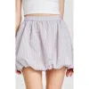 Wayf Bonnie Bubble Hem Skirt