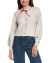 Wayf Cardigan In Gray