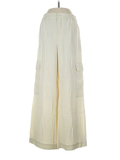 Pre-owned Wayf Cargo Pants In Ivory
