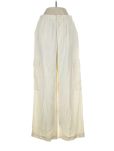Pre-owned Wayf Cargo Pants In Ivory