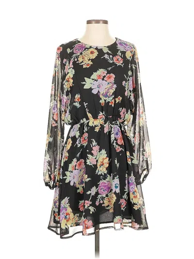 Pre-owned Wayf Casual Dress In Black