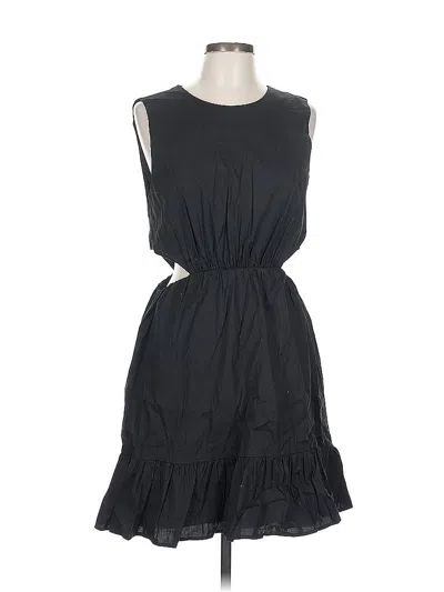 Pre-owned Wayf Casual Dress In Black