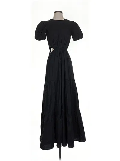 Pre-owned Wayf Casual Dress In Black