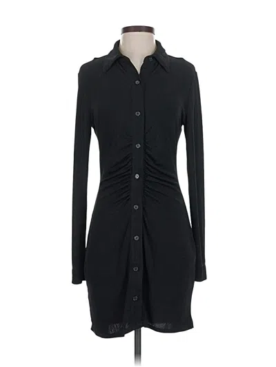 Pre-owned Wayf Casual Dress In Black